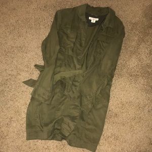 Army green jacket